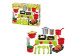 Ecoiffier Cucina Da Campeggio Per Bambini Con Pentole E Stoviglie Per Cucina Da Gioco