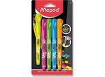 Maped Evidenziatori Fluo Peps 5 Pz