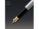 Parker 1931504 Parker FüLler Sonnet Edelstahl F Schwarz