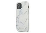 Guess Guhcp12Spcumawh Iphone12 Mini 5,4 BiałY/Bianco Custodia Rigida In Marmo