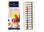 FABER-CASTELL 169612 12 FABER-CASTELL Aquarellfarben Farbsortiert 12 X 9,0 Ml