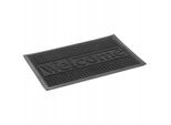Zerbino Kadax, 60 X 40 Cm, Zerbino Per Interni Ed Esterni, Zerbino In Gomma Lavabile Per Porta D'ingresso, Ingresso Di Casa, Zerbino In Gomma Antipolvere, Zerbino, Zerbino Per Porta (Nero)
