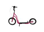 Monopattino A Ruote Gonfiabili Master Rebel 16-12 - Rosa