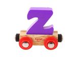 Bigjigs Rail Wagon Binario Ferroviario In Legno - Lettera Z