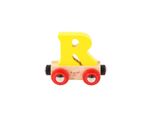 Bigjigs Rail Wagon Binario Ferroviario In Legno - Lettera R