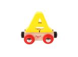 Bigjigs Rail Wagon Binario Ferroviario In Legno - Lettera A