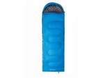 King Camp Sacco A Pelo Oasis Blu - Cerniera Destra