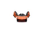 Es-Toys Kinder Elektroauto Lamborghini Aventador Sv Eva-Reifen Kunstledersitz Orange