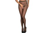 Obsessive Sexy Collant A Rete - Nero