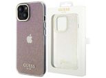 Guess Guhcp15Shdecmp Iphone 15 / 14 / 13 6.1 RóżOwy/Pink Hardcase Iml Specchio Sfaccettato Disco Iridescente