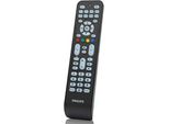 Philips Perfect Telecomando Universale Sostitutivo SRP2018/10, Dvd/Blu-Ray, Dvr, Sat, Tv, Vcr, Ir Senza Fili, Pulsanti, Nero