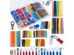 Rosfix – Set Di Connettori Isolati | 350 Pezzi Con 328 Tubi Termorestringenti | Pvc+Rame, 600V, Ignifugo | Installazione