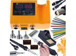 Rosfix Stazione Di Saldatura 2 In 1 (Aria Calda E 900 M) Orange Husky OH660 Electric S Series + Prowelder Kit Mini: Set Completo Per La Saldatura