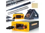 Rosfix Stazione Di Saldatura Per Punte T12 Orange Akbash Standard T12OAS + Punta Di Saldatura Con Riscaldatore Integrato T12-B + T12-D32