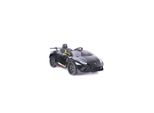 Es-Toys Kinder Elektroauto Lamborghini Huracan Eva-Reifen Scheinwerfer Bluetooth Schwarz