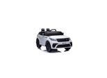 Es-Toys Kinder Elektroauto Range Rover Velar Eva-Reifen StoßDäMpfer Scheinwerfer Weiß