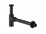 Kludi Design-Flaschen-Geruchverschluss Mattschwarz 1002039-00