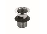 Kludi Schaftventil Waschtisch-U.Bidet-Sifon G 1 1/4 O. Kettenhalter Chrom 1042705-00