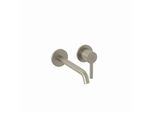 Kludi Nova Fonte Pura Waschtisch-Wand-Einhandmischer 220 Ohne Ablaufgarnitur Stainless Brushed Nicke 20245N515