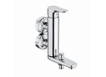 Kludi Objekta Wafü-Brause-Ehm Dn 15 Vertikale Blockarmatur Chrom, 364890575 364890575