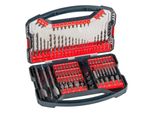Kwb Power-Box 101-Tlg. Bohrer- Und Bit-Set, Bestehend Aus Bits, StecknüSsen, Stein-Bohrer, Holz-Bohrer, Metall-Bohrer & FräS-Bohrer In Robuster Box Mit Tragegriff