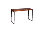 Wohnling Exklusiver Massivholz Konsolentisch 120 X 45 X 76 Cm Tisch Sheesham Massiv