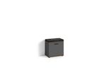 Byliving Sitzbank Jakob, Breite 48,5 Cm, Old Wood /Anthrazit, Sitzkissen