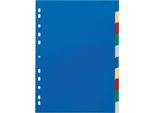 Durable Divisorio A4 In Pp 10 Tasti Con Cavalierini Colorati E Indice , Colorato, 674027