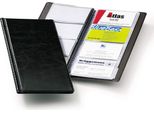 Durable Album Porta Biglietti Da Visita Visifix® 96 Effetto Pelle, Nero, 238001