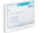 Durable Targa Fuori Porta Click Sign 149X105,5 Mm, Bianco, 486102