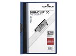 Durable Cartellina Con Clip Duraclip® 30 A4, Blu Scuro, 220007