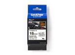 Brother TZFX241 - Laminiertes Band - Schwarz Auf Weiß - Rolle (1,8 Cm X 8 M) (TZFX241)