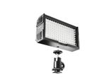 Walimex Pro 128 Daylight Led Video Light 8,5 W, Luce Da Studio On-Camera Con Led Daylight, Luce Streaming Di Alta Qualità Con Batteria Ricaricabile, Illuminazione Dimmerabile Con Diffusore Morbido