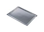 Papstar 11331 Papstar Servierplatte, Eckig, 455 X 340 Mm, Silber