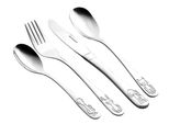 Posate Per Bambini Esmeyer "Bambino"", 4 Pezzi, Acciaio Inox"