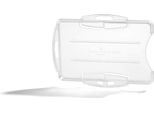 Durable Portabadge Per 2 Tessere, 10 Pezzi, Trasparente, 891919