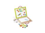 Janod Valigetta In Legno 4In1 Con Lavagna Magnetica E 44 Accessori