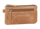 Bugatti Caso Chiave Volo Key Case Cognac Marrone Chiaro