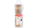 Uni-Ball UM153/4 GSW3 Gel-Tintenroller Signo Broad UM-153 4Er Etui