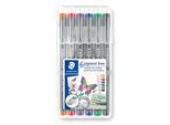 Staedtler 30805-SSB6 Staedtler Pigment Liner, Larghezza Linea: 0,5 Mm, Confezione Da 6 Pz