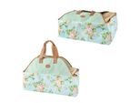 Esschert Design - Borsa Per Legna Da Ardere Con Stampa Di Rose