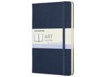 Moleskine 8058341715611 Moleskine Sketchbook, L/A5, 165G/Mq, Copertina Rigida, Blu