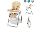 Seggiolone Lionelo Linn Seggiolone Per Bambini Regolabile E Pieghevole Beige