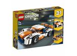 Lego 31089 Creator Auto Da Corsa, Motoscafo O Auto Da Corsa Classica, Set Di Costruzioni 3 In 1, Veicoli Per Bambini Dai 7 Anni In Su