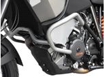 Barra Antiurto Compatibile Con Ktm 1050 Adventure Bj 2015-16 / 1090 Adventure Bj 2017-19 / 1190 Adventure Bj 2013-16 / 1290 Super Adventure Bj 2014-18 Argento