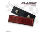 Riflettore Classic Rettangolare Rosso Con Bordo