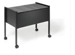 Durable Carrello Per Cartelle Sospese Economy 80 A4, Nero, 309501