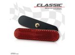 Riflettore Classic Rosso Arrotondato Senza Bordo