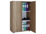 Armadio Ufficio Lona Sonoma Quercia (SäGerau) L. 70 X A. 111 X P. 38 Cm