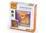 Viga 50834 Puzzle A Cubo Impilabile Da 9 Pezzi - Animali Selvatici